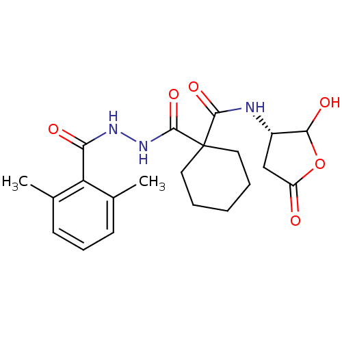 Chemical structure of BindingDB Monomer ID 50189359