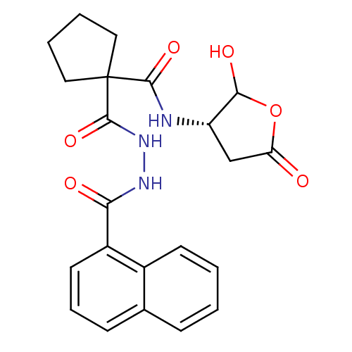 Chemical structure of BindingDB Monomer ID 50189375