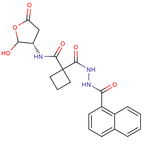 Chemical structure of BindingDB Monomer ID 50189376