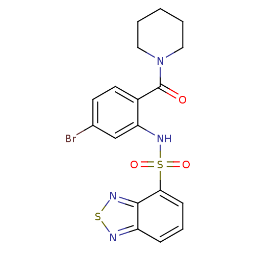 Chemical structure of BindingDB Monomer ID 50196190
