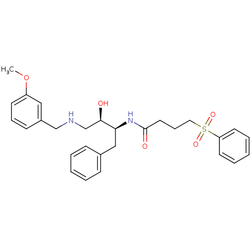 Chemical structure of BindingDB Monomer ID 50196575