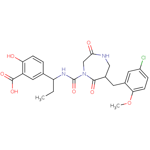 Chemical structure of BindingDB Monomer ID 50210725