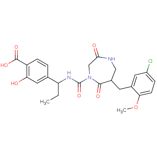 Chemical structure of BindingDB Monomer ID 50210733