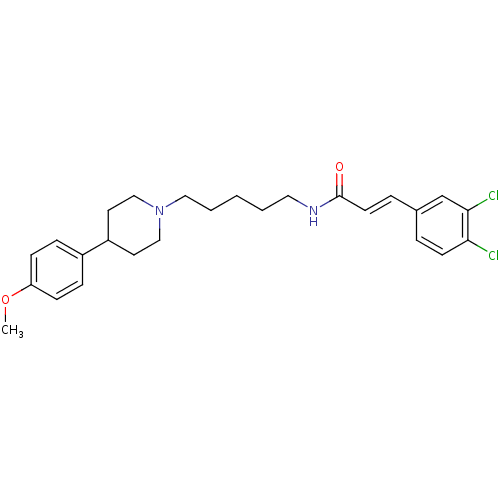Chemical structure of BindingDB Monomer ID 50222239
