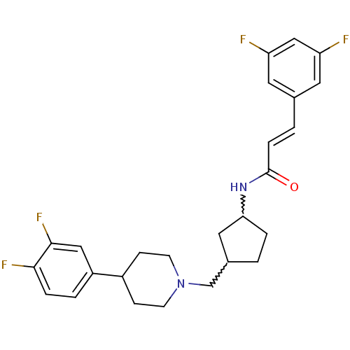 Chemical structure of BindingDB Monomer ID 50222244