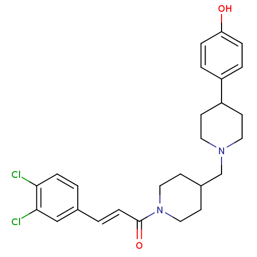 Chemical structure of BindingDB Monomer ID 50222256