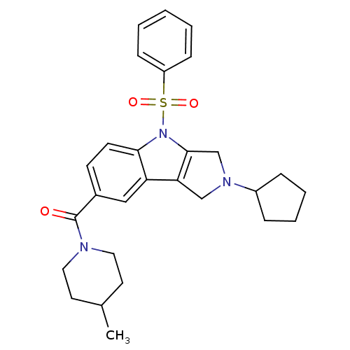 Chemical structure of BindingDB Monomer ID 50222810