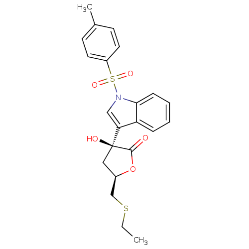 Chemical structure of BindingDB Monomer ID 50229316