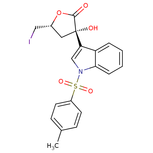 Chemical structure of BindingDB Monomer ID 50229317