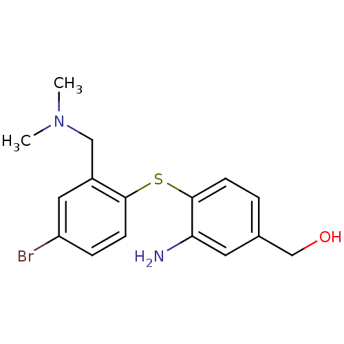 Chemical structure of BindingDB Monomer ID 50230708