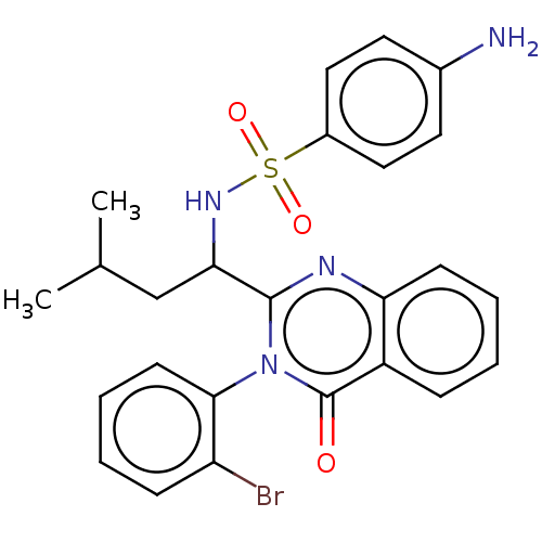 Chemical structure of BindingDB Monomer ID 50235581