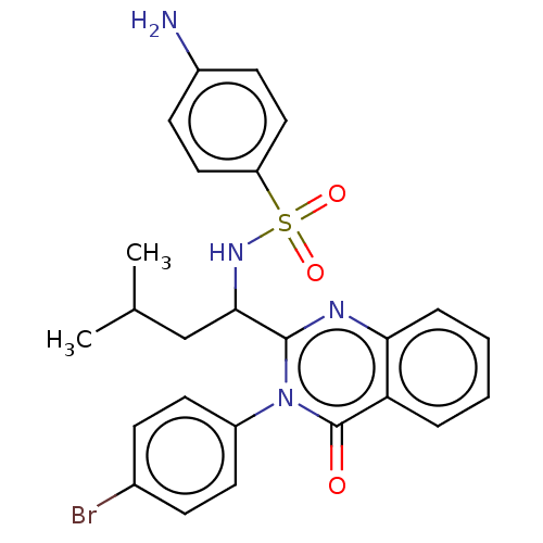Chemical structure of BindingDB Monomer ID 50235582