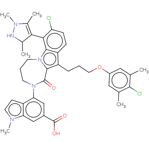 Chemical structure of BindingDB Monomer ID 50247638