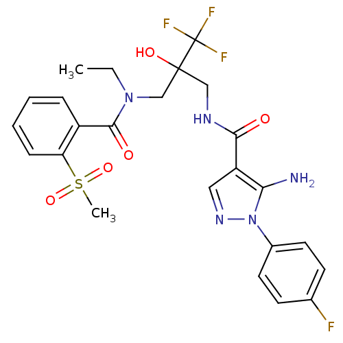 Chemical structure of BindingDB Monomer ID 50254465
