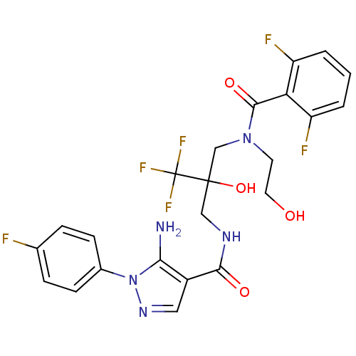 Chemical structure of BindingDB Monomer ID 50254760