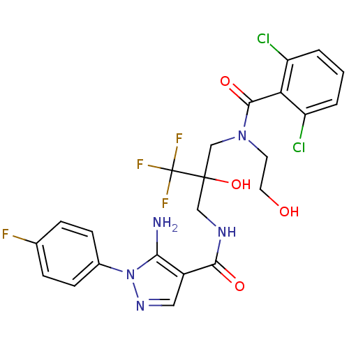 Chemical structure of BindingDB Monomer ID 50254761