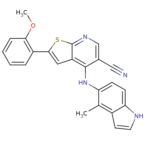 Chemical structure of BindingDB Monomer ID 50255254