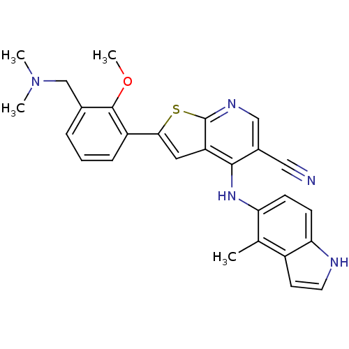 Chemical structure of BindingDB Monomer ID 50255315