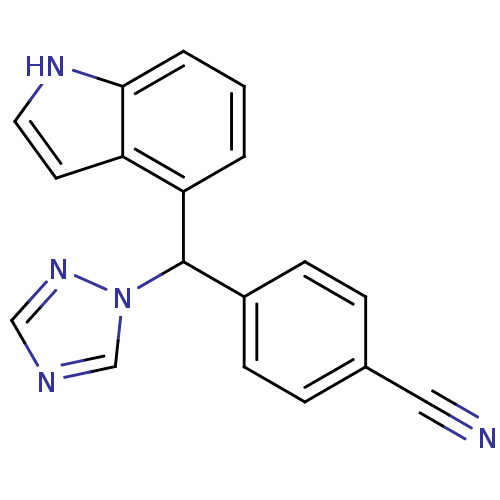 Chemical structure of BindingDB Monomer ID 50262221