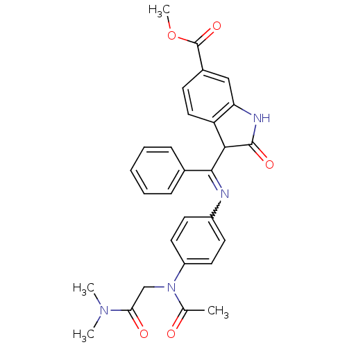Chemical structure of BindingDB Monomer ID 50279237