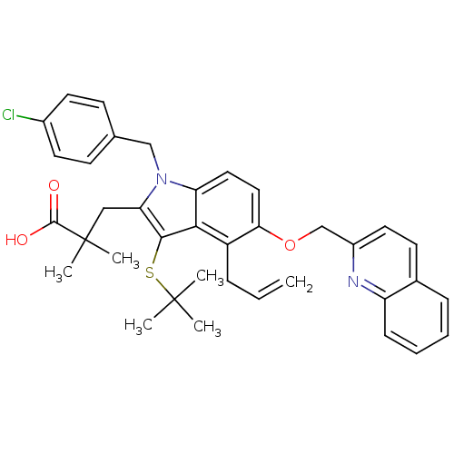 Chemical structure of BindingDB Monomer ID 50280293