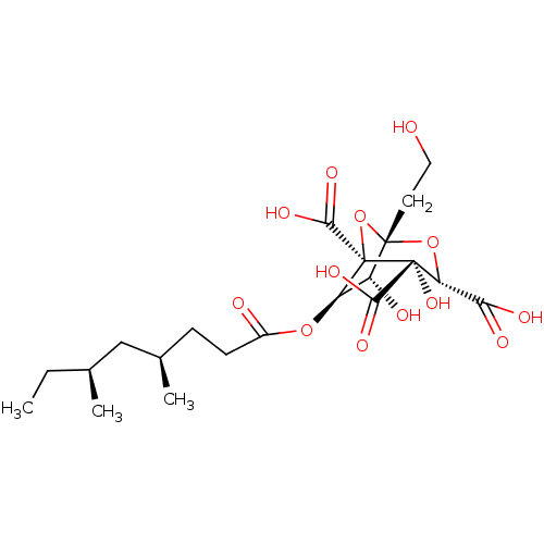 Chemical structure of BindingDB Monomer ID 50281065
