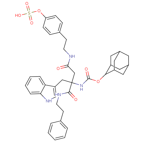Chemical structure of BindingDB Monomer ID 50281740