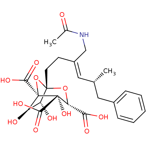 Chemical structure of BindingDB Monomer ID 50283625