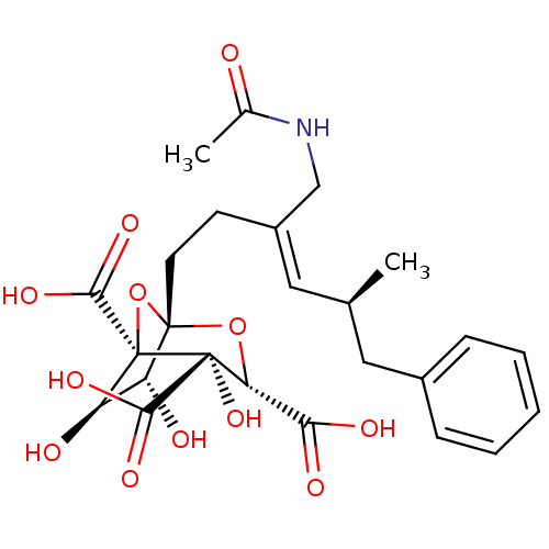 Chemical structure of BindingDB Monomer ID 50283627
