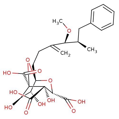 Chemical structure of BindingDB Monomer ID 50283629