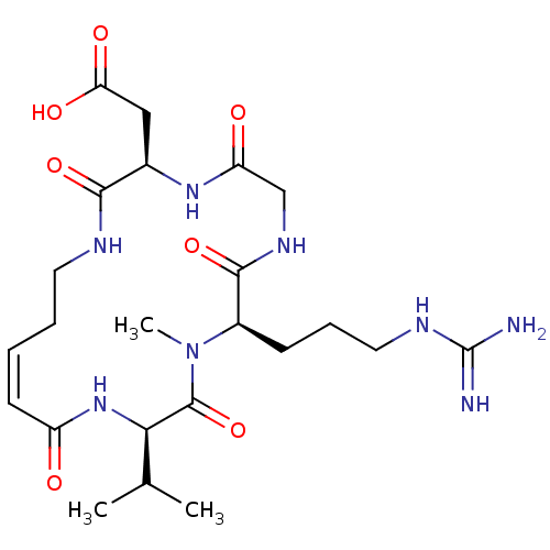 Chemical structure of BindingDB Monomer ID 50285195