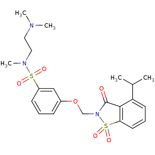 Chemical structure of BindingDB Monomer ID 50286314