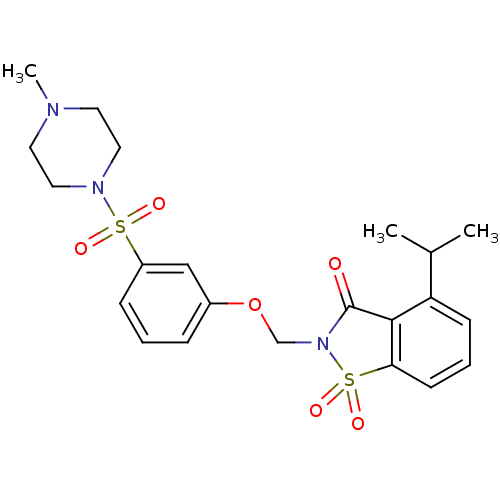 Chemical structure of BindingDB Monomer ID 50286315