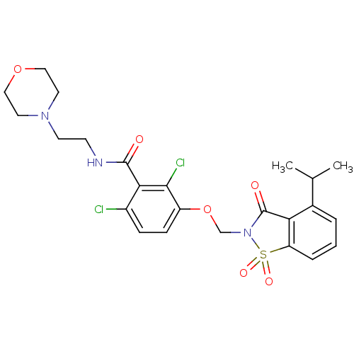 Chemical structure of BindingDB Monomer ID 50286316