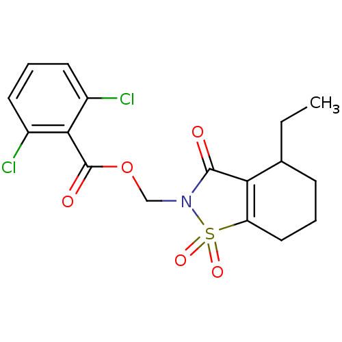 Chemical structure of BindingDB Monomer ID 50286322