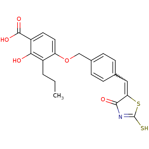 Chemical structure of BindingDB Monomer ID 50287760