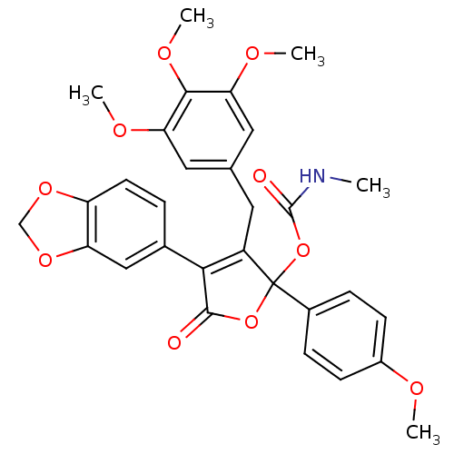 Chemical structure of BindingDB Monomer ID 50290986