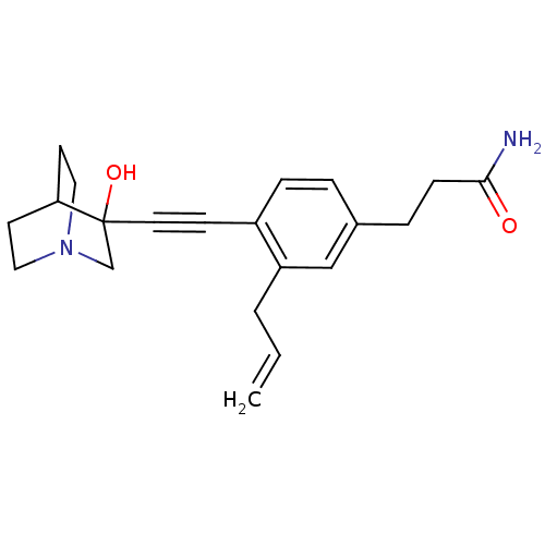 Chemical structure of BindingDB Monomer ID 50291314