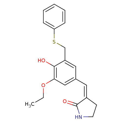 Chemical structure of BindingDB Monomer ID 50292507
