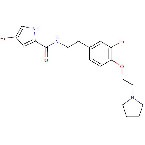 Chemical structure of BindingDB Monomer ID 50293608