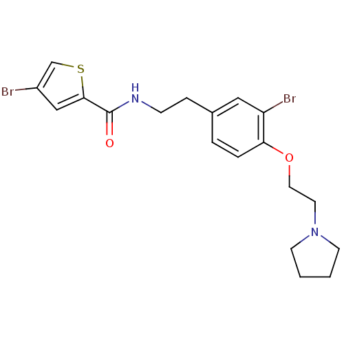 Chemical structure of BindingDB Monomer ID 50293623