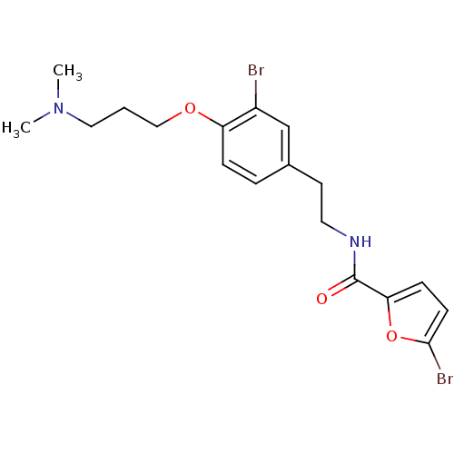 Chemical structure of BindingDB Monomer ID 50293626