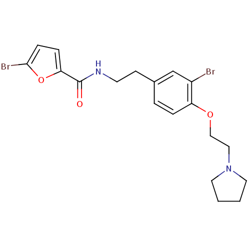 Chemical structure of BindingDB Monomer ID 50293628