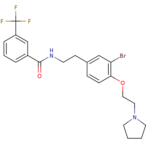 Chemical structure of BindingDB Monomer ID 50293640