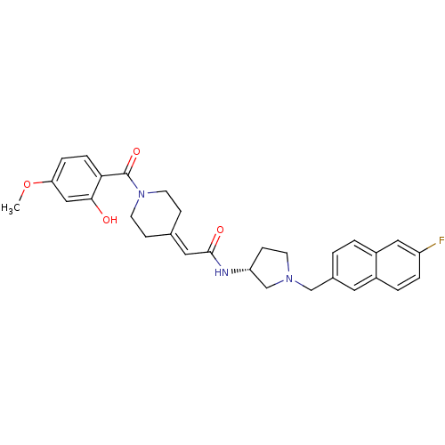 Chemical structure of BindingDB Monomer ID 50297177