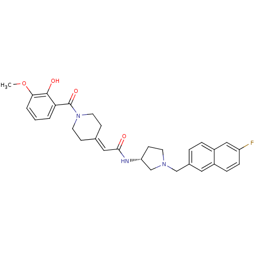 Chemical structure of BindingDB Monomer ID 50297178