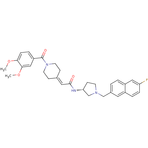 Chemical structure of BindingDB Monomer ID 50297182