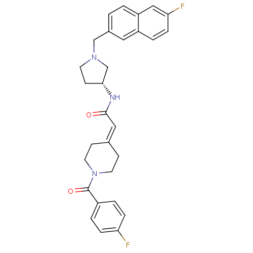 Chemical structure of BindingDB Monomer ID 50297186