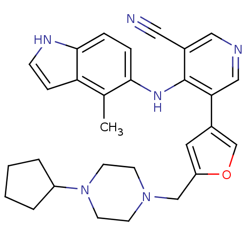 Chemical structure of BindingDB Monomer ID 50301695