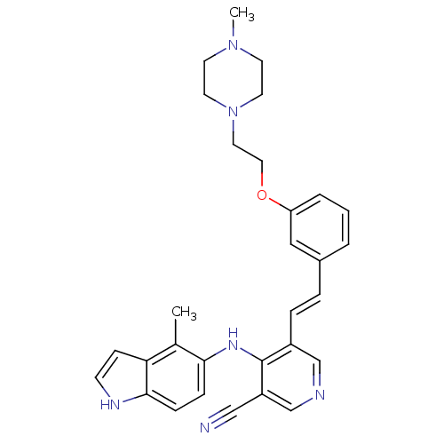 Chemical structure of BindingDB Monomer ID 50302507